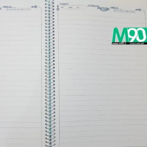 دفتر ام نود مدل خط دار سایز A4  (100 برگی)
