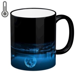 چاپ روی ماگ حرارتی  (ماگ جادویی دسته قلبی)